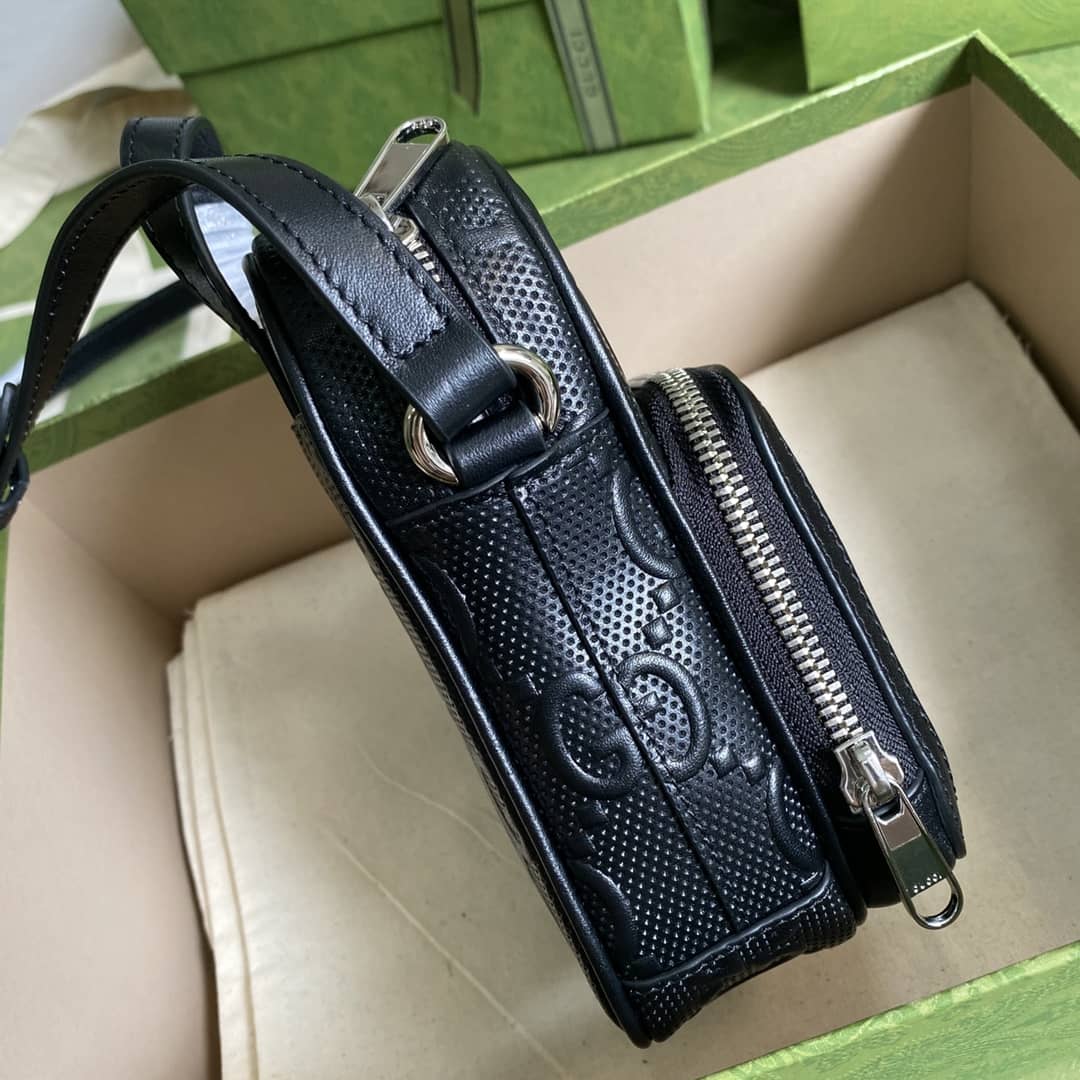 Gucci GG Embossed Mini Bag Replica 658553