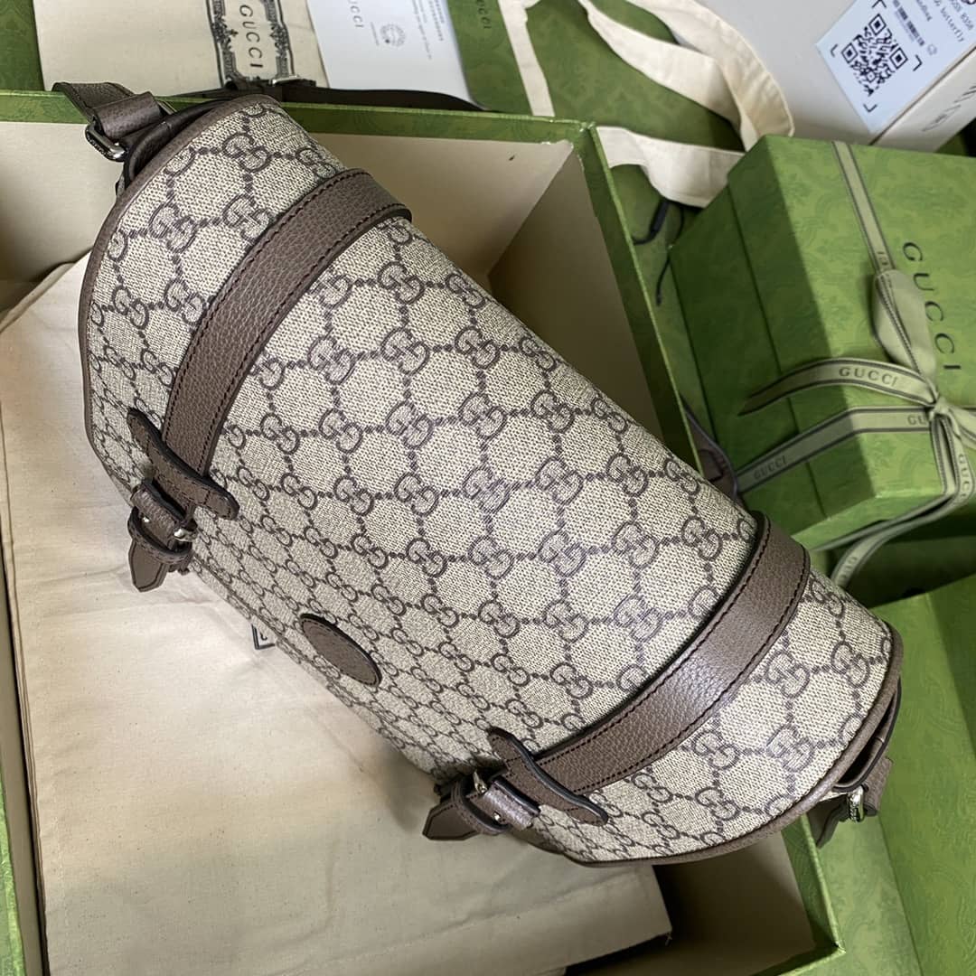 Gucci Mens GG Supreme Canvas Messenger Bag Replica 658542