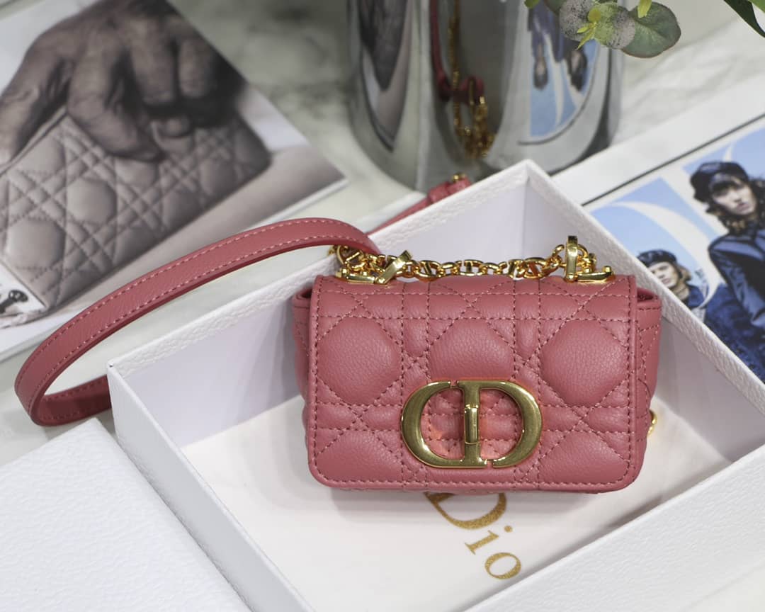 Christian Dior Micro Caro Calfskin Replica Bag