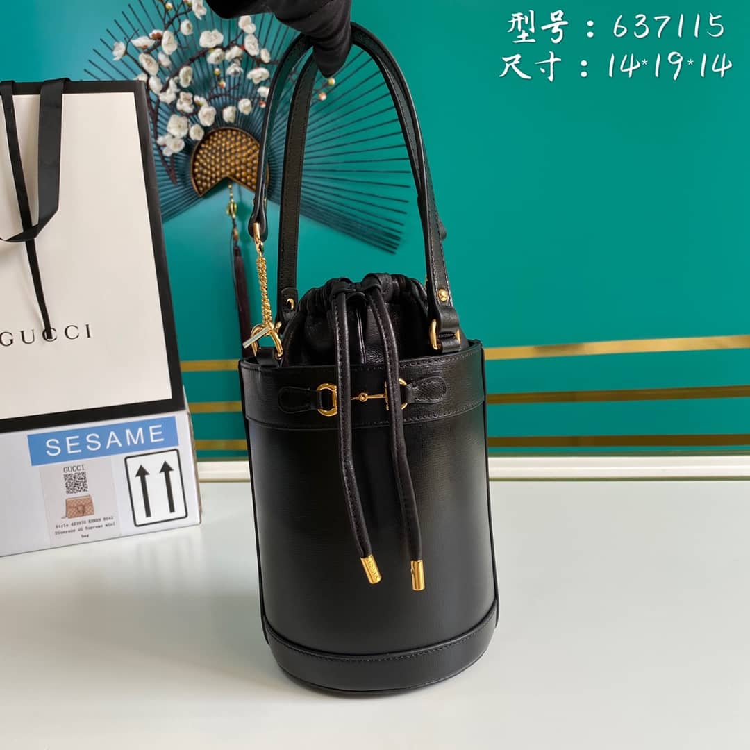 Gucci Horsebit 1955 Small Bucket Bag Replica 637115