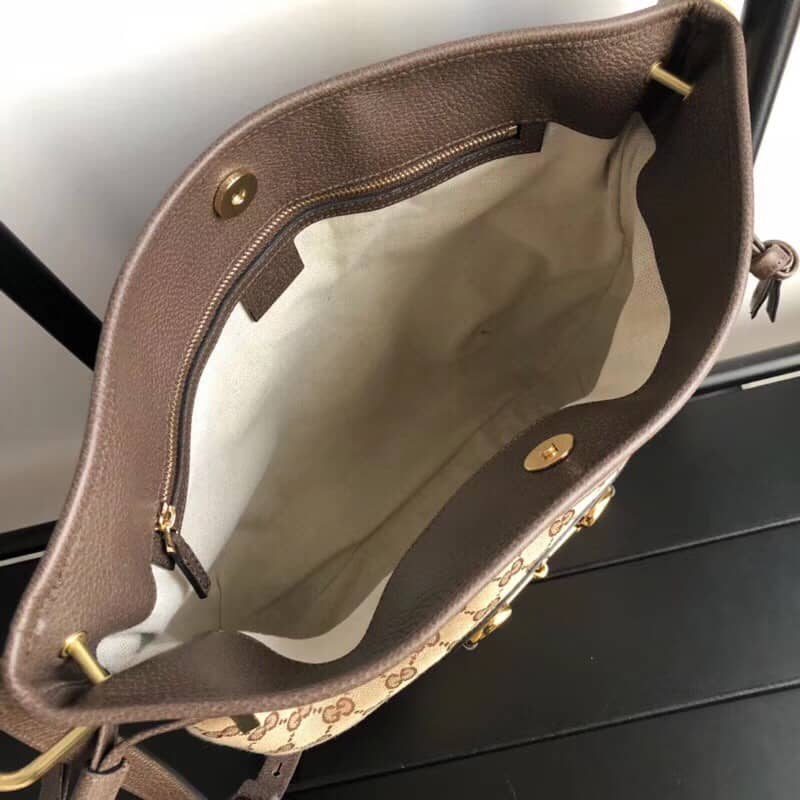 Gucci 1955 Horsebit Messenger Bag Replica Brown 602089
