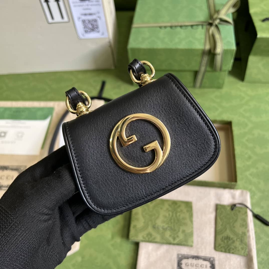Gucci Blondie Mini Card Case Wallet 698635 Replica Crossbody Bag