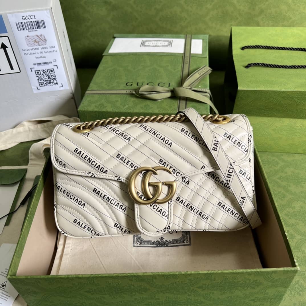 Gucci Marmont GG Small matelassé Shoulder Bag Replica 443497
