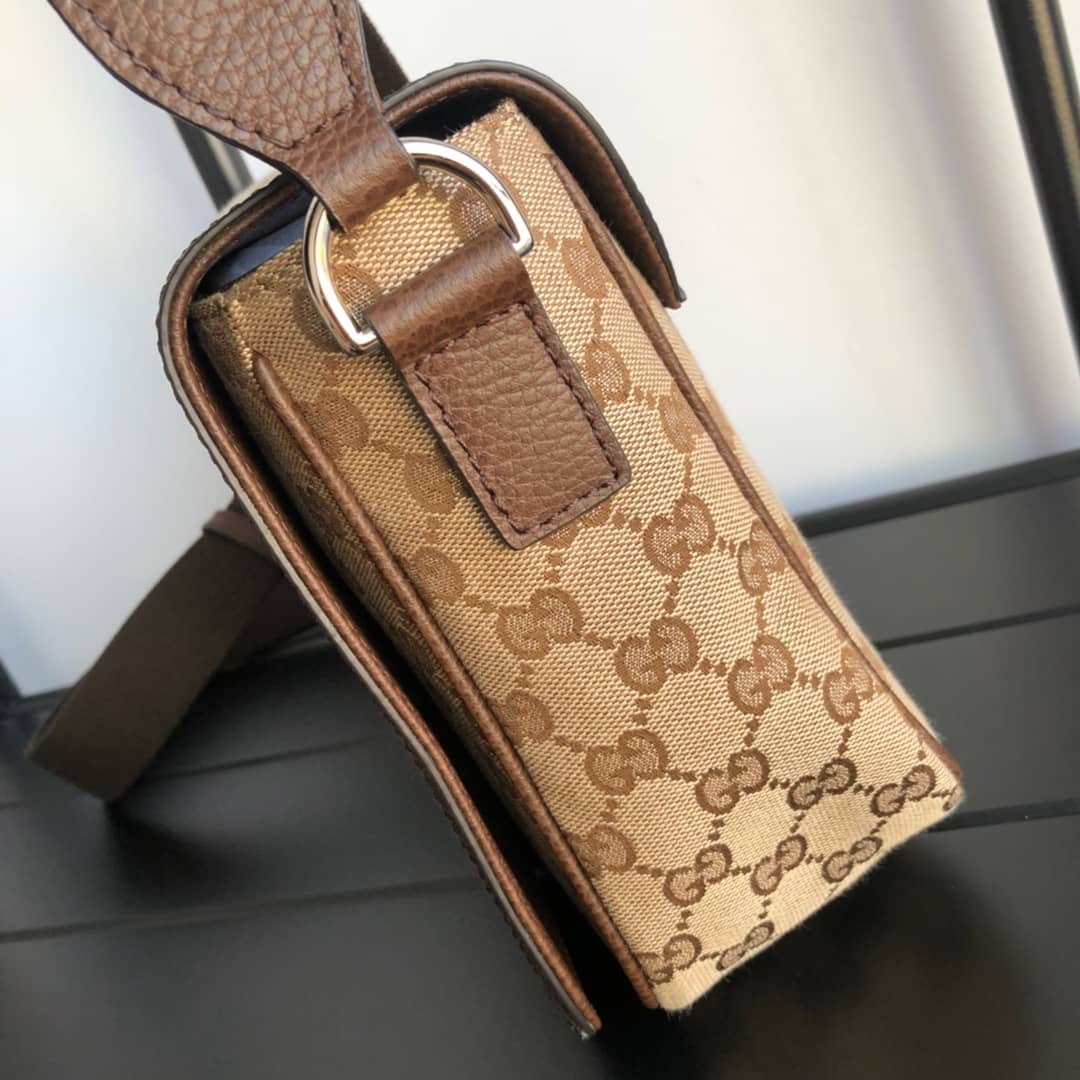 Gucci GG Guccissima Medium Canvas Crossbody Bag Replica 449172