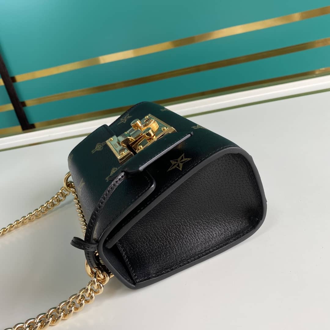 Gucci Padlock Leather Shoulder Bag Replica 432182