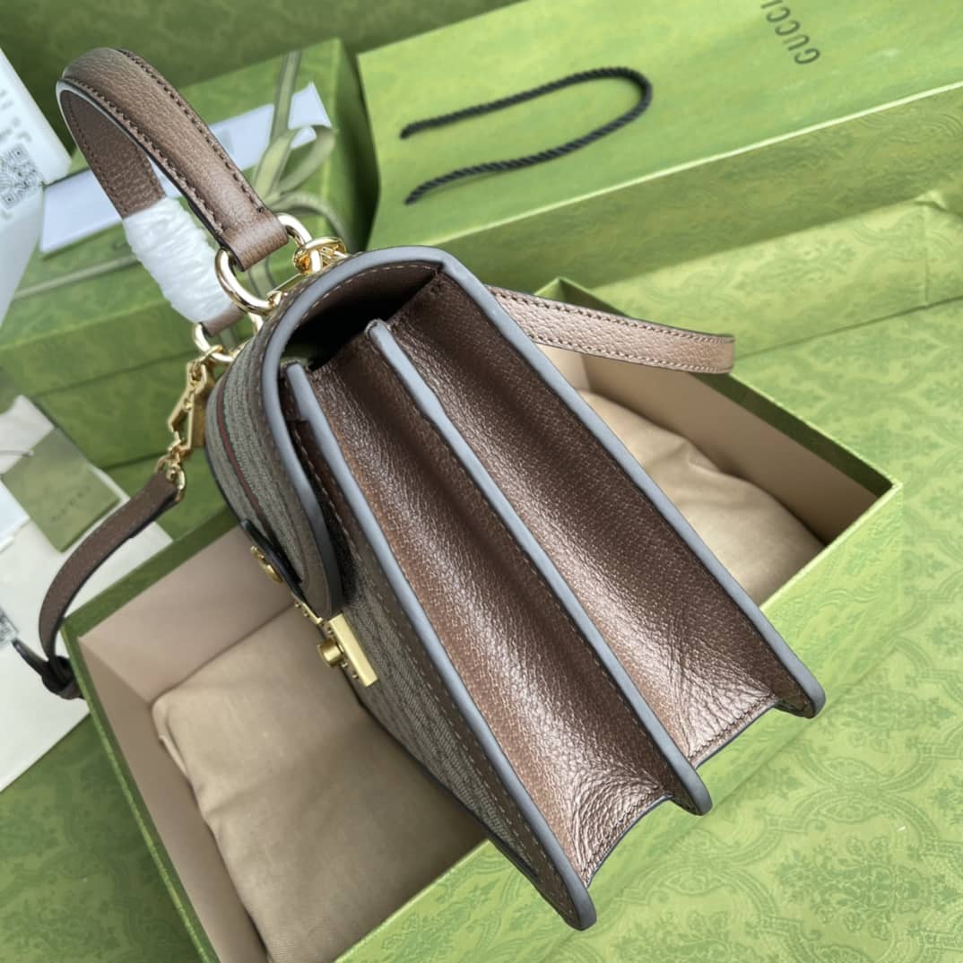 Gucci Ophidia Web Small Top Handle Bag Replica 651055