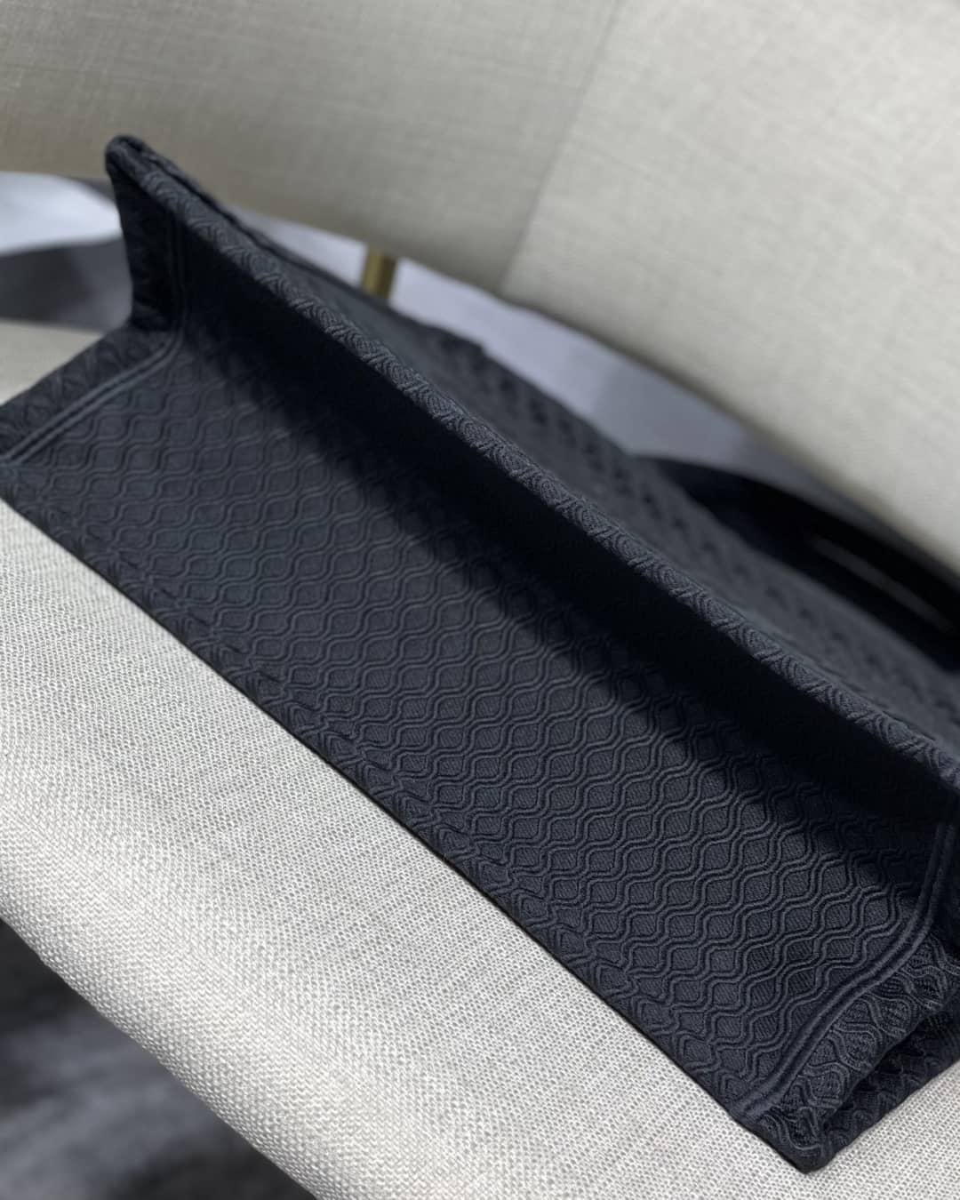 Christian Dior Mesh Book Tote Bag