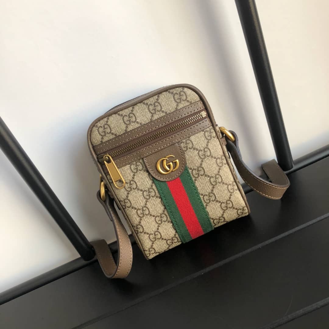 Gucci Ophidia Small GG Canvas Messenger Bag Replica 547926