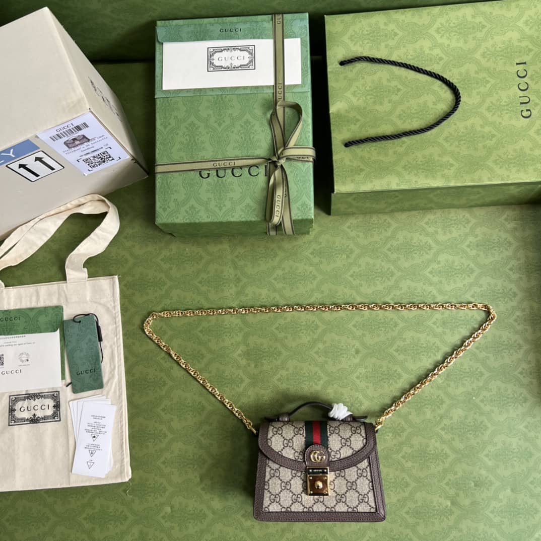 Gucci Ophidia GG Mini Shoulder Crossbody Bag 696180 Replica
