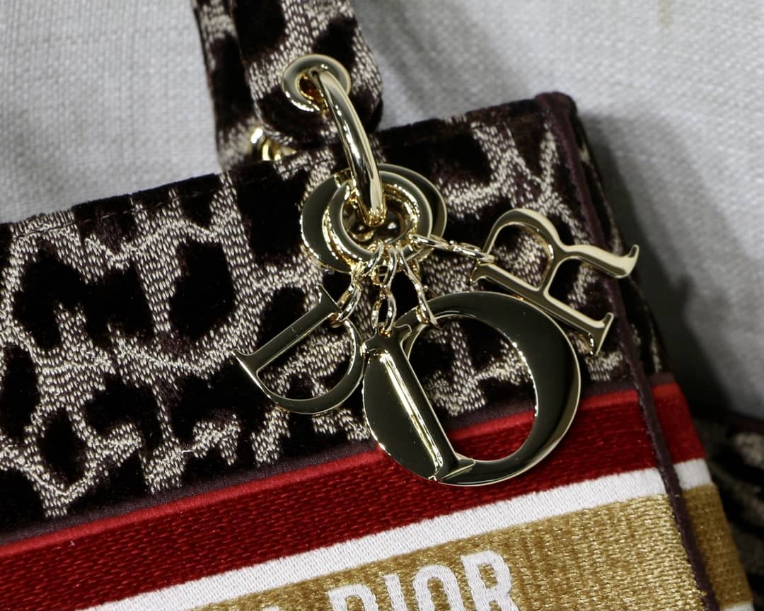 Lady Dior Dupe 24CM Paisley Embroidery Lady D-Lite Bag(ColaReps)