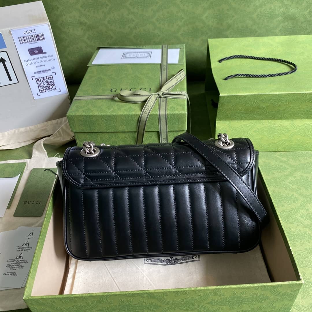Gucci Marmont GG Small matelassé Shoulder Bag Replica 443497