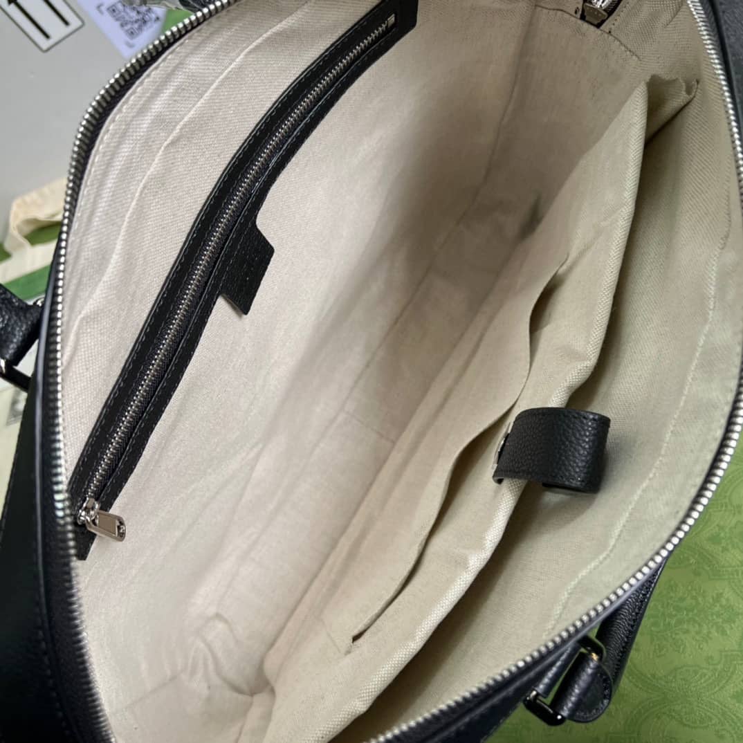 Gucci Business Case With GG Logo Black 674174 Replica Mens Bag