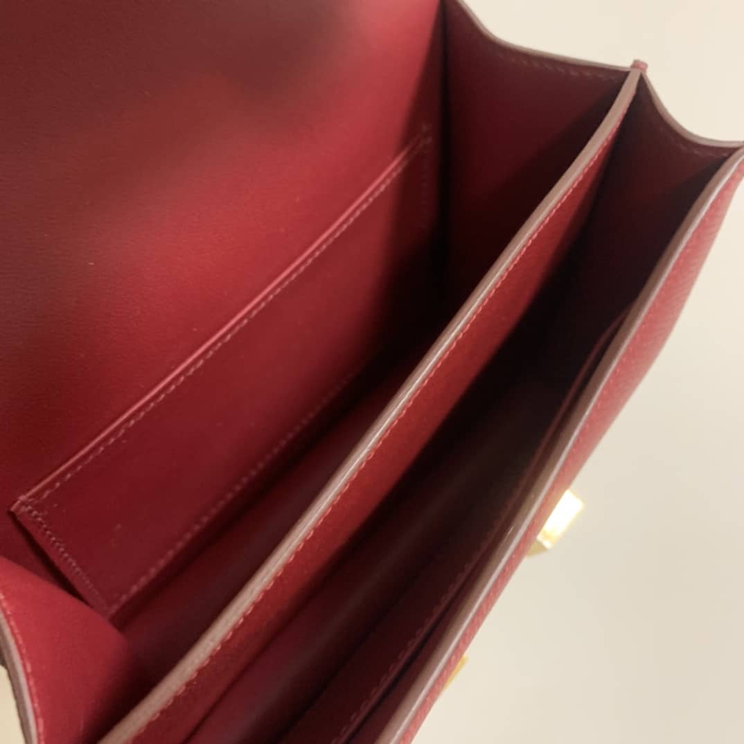 Hermes Replica Constance Bag 18CM Epsom Leather