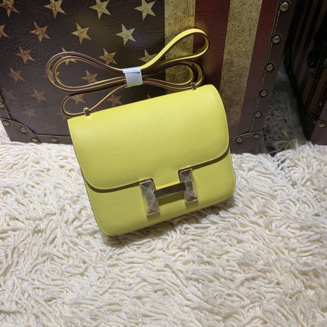 Hermes Replica Constance Bag 18CM Epsom Leather