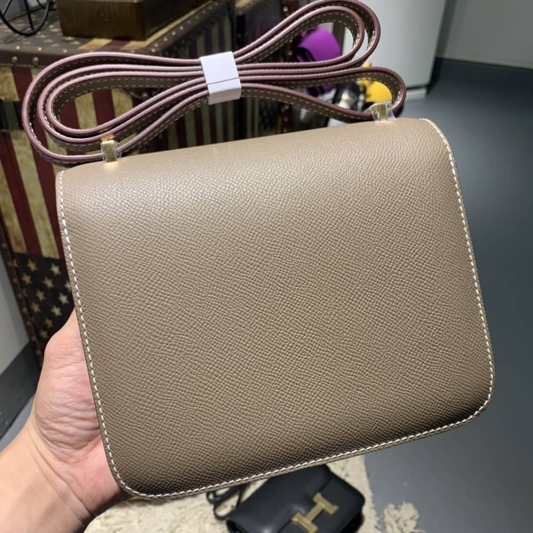 Hermes Replica Constance Bag 18CM Epsom Leather