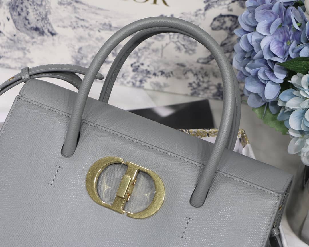 Christian Dior Box Calfskin Large St. Honore Tote
