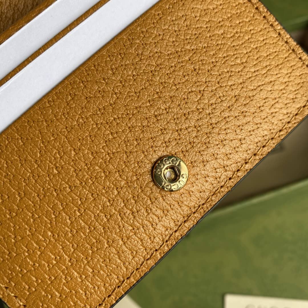 Gucci Doraemon GG Supreme Mini Wallet Replica 654541