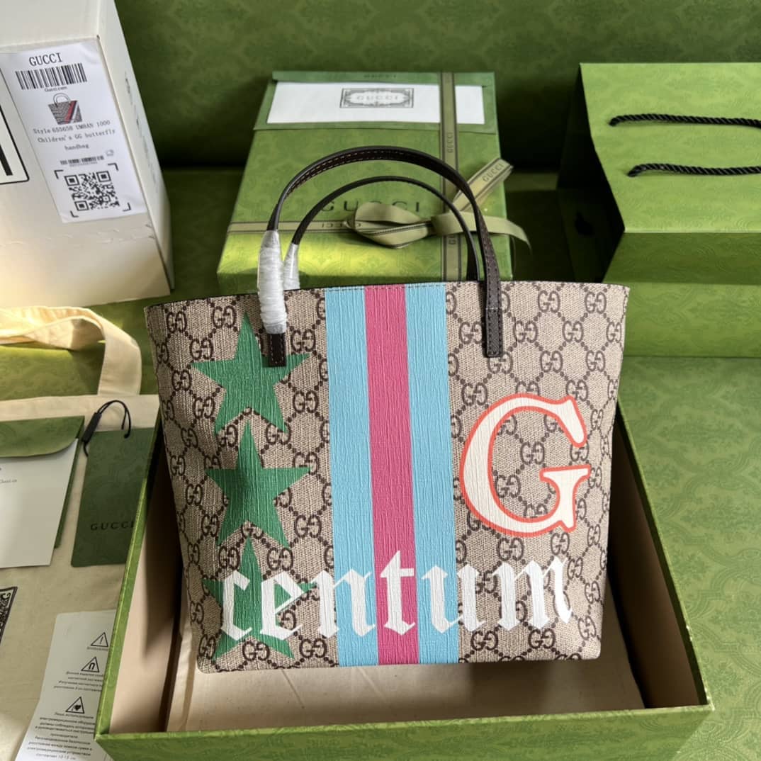 Gucci Geometric Motifs Ophidia Tote 410812 Replica Bag