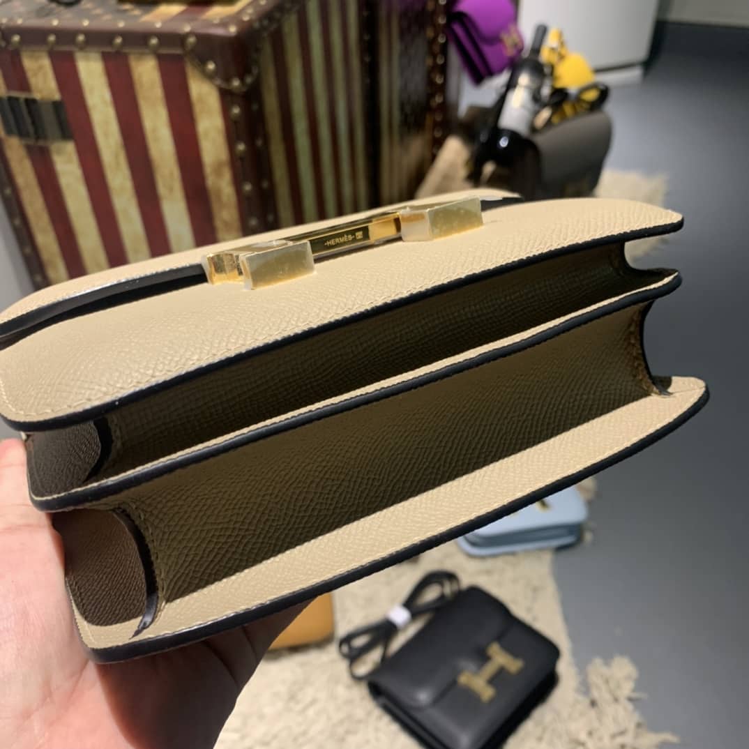 Hermes Replica Constance Bag 18CM Epsom Leather