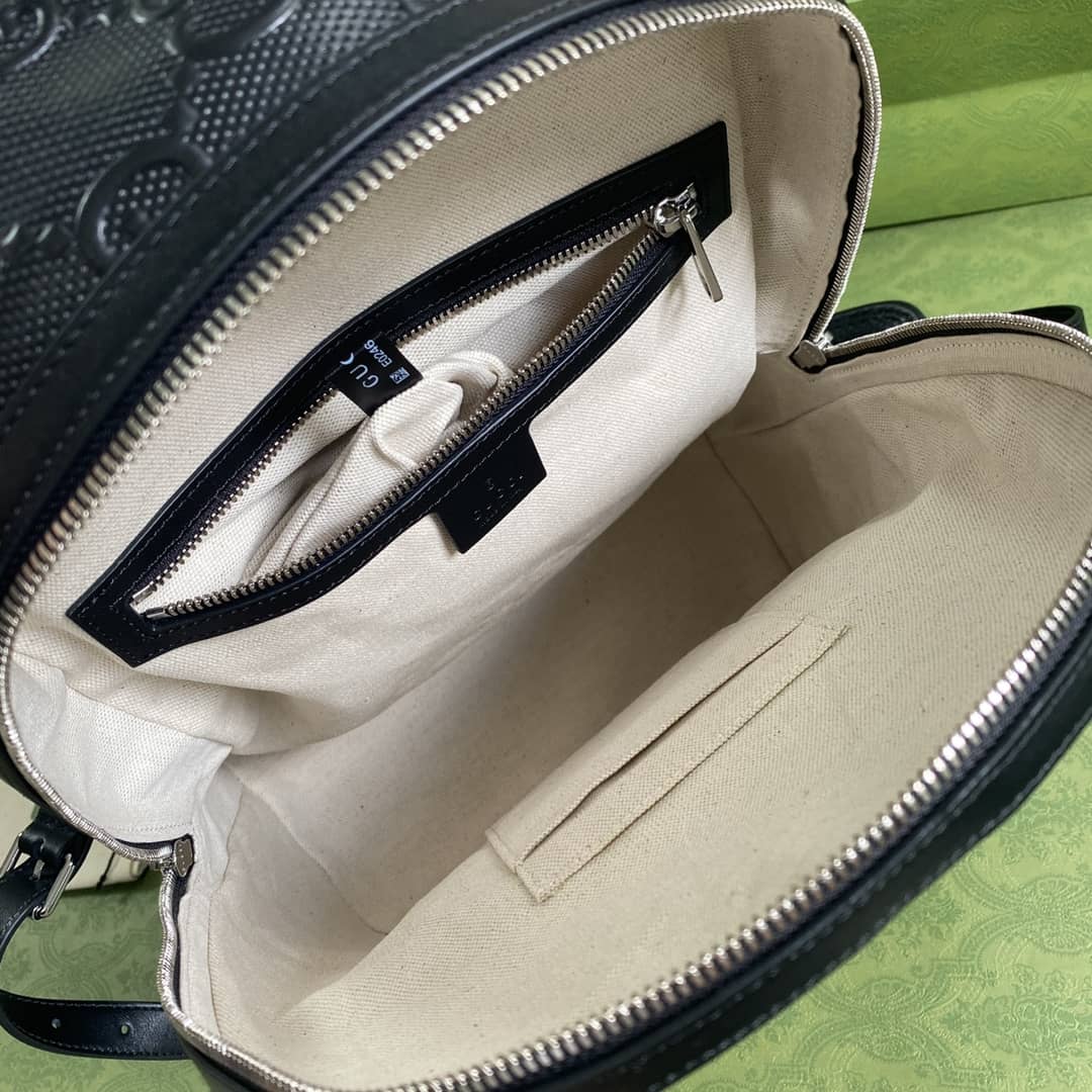 Gucci GG Embossed Backpack Replica 658579