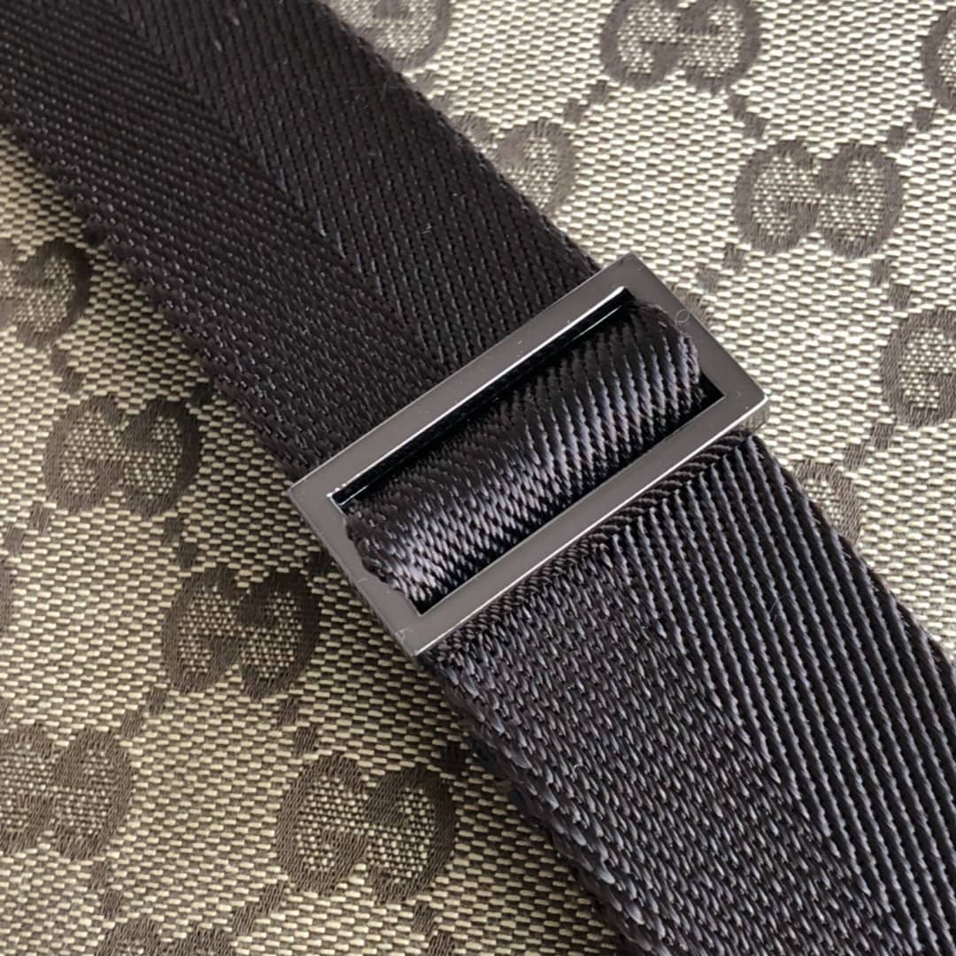 Gucci GG Canvas Shoulder Bag Replica Brown 110054