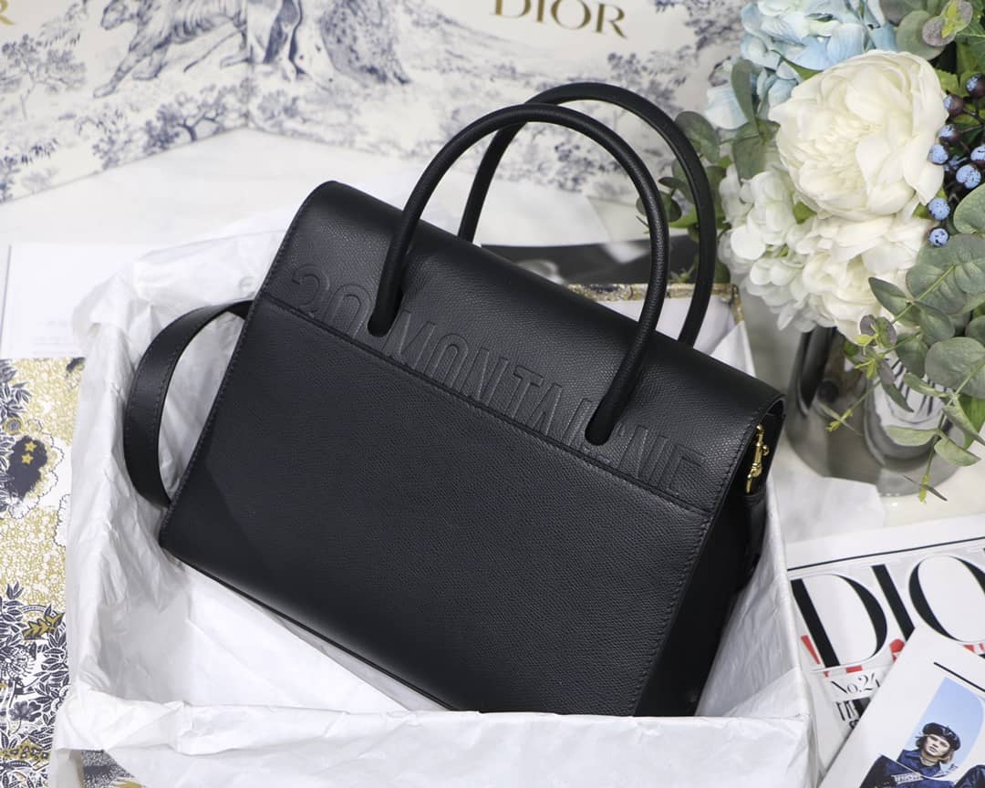 Christian Dior Box Calfskin Large St. Honore Tote