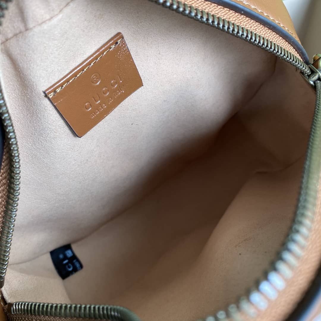 Gucci Crossbody Dupe Marmont GG Matelasse Mini Round 550154