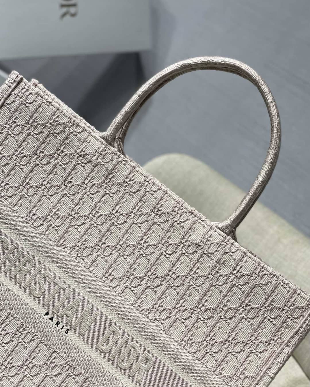 Christian Dior CD Book Embroidery Replica Tote