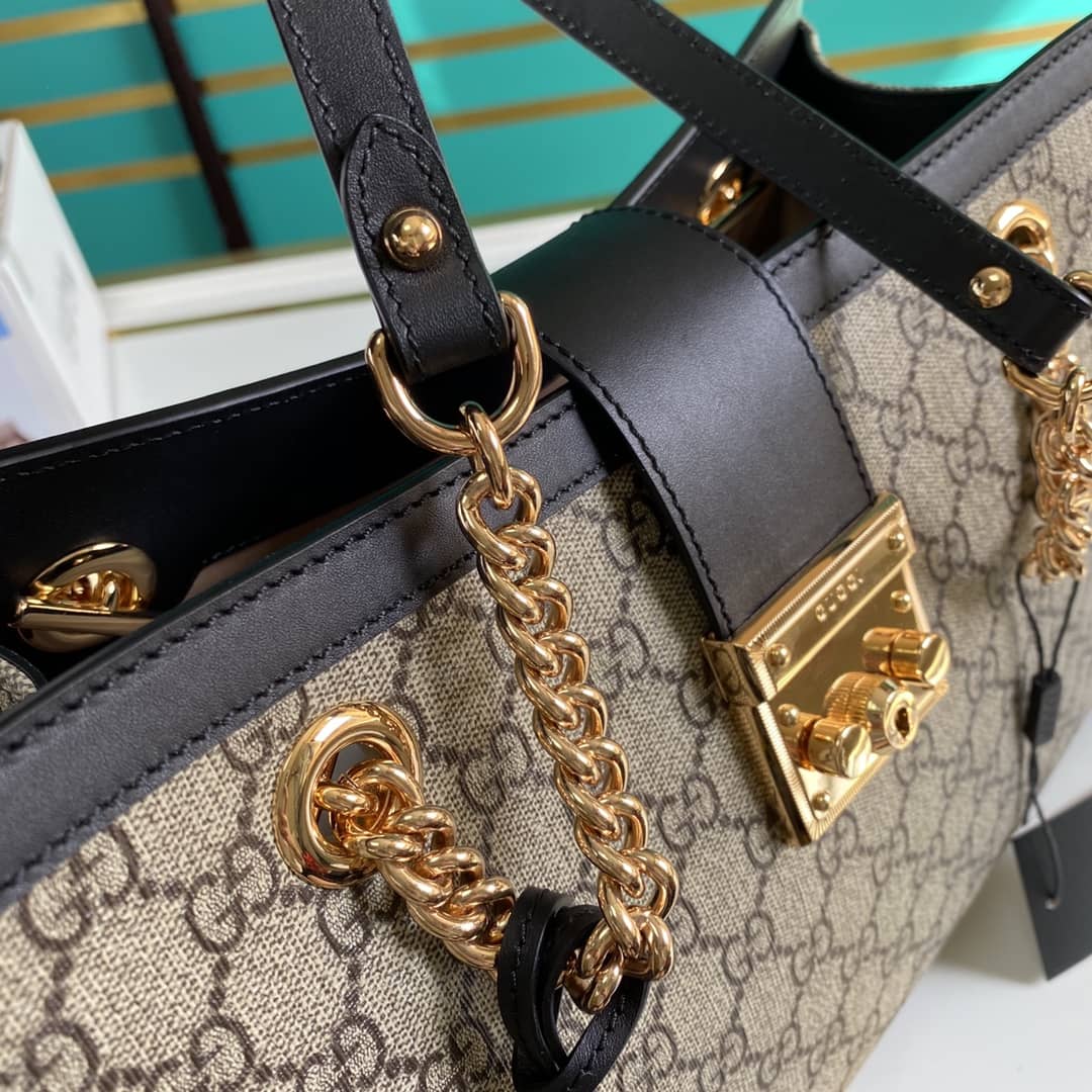 Gucci Padlock GG Supreme Canvas Shoulder Bag Replica 479197