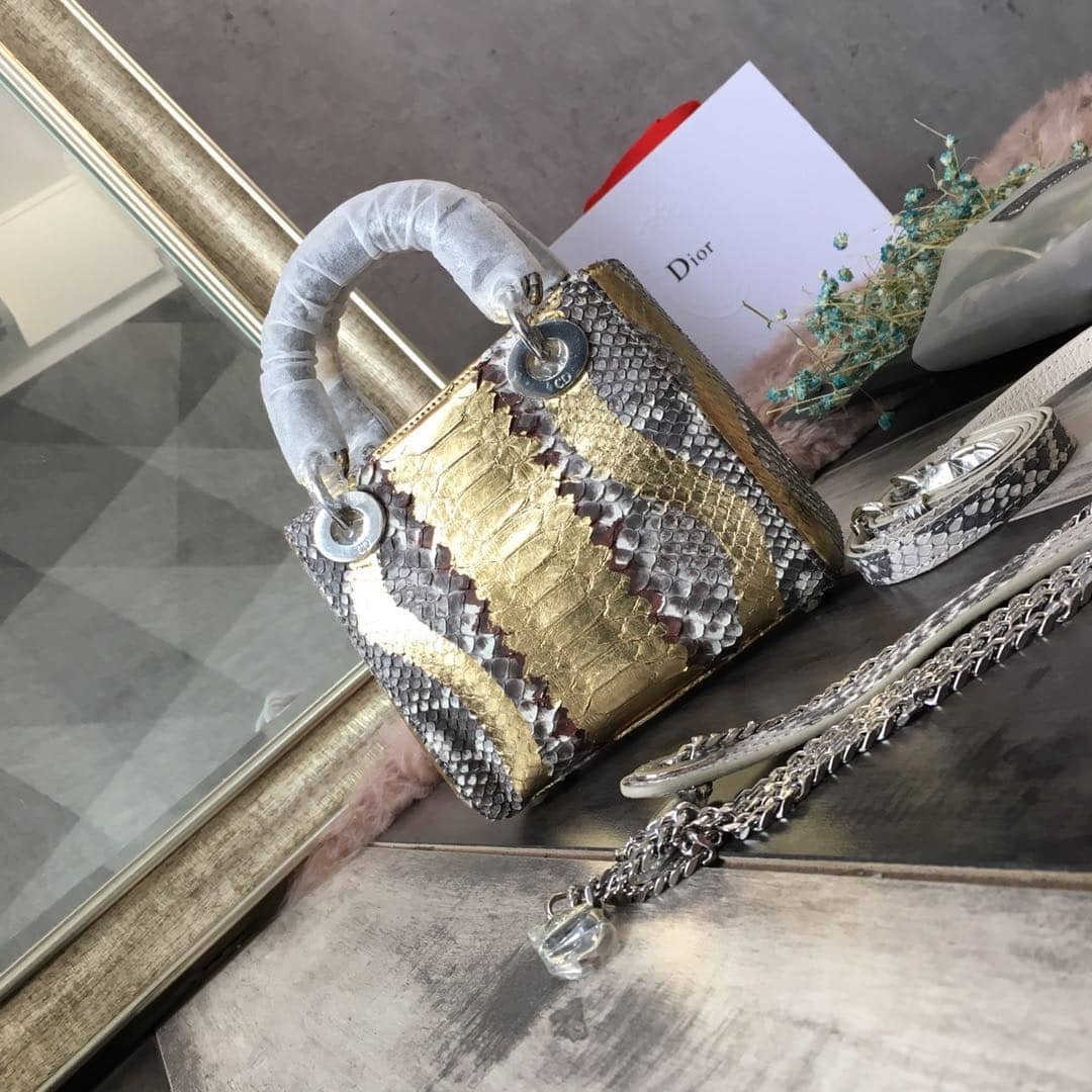 Christian Dior Lady Dior 17CM Replica Bag
