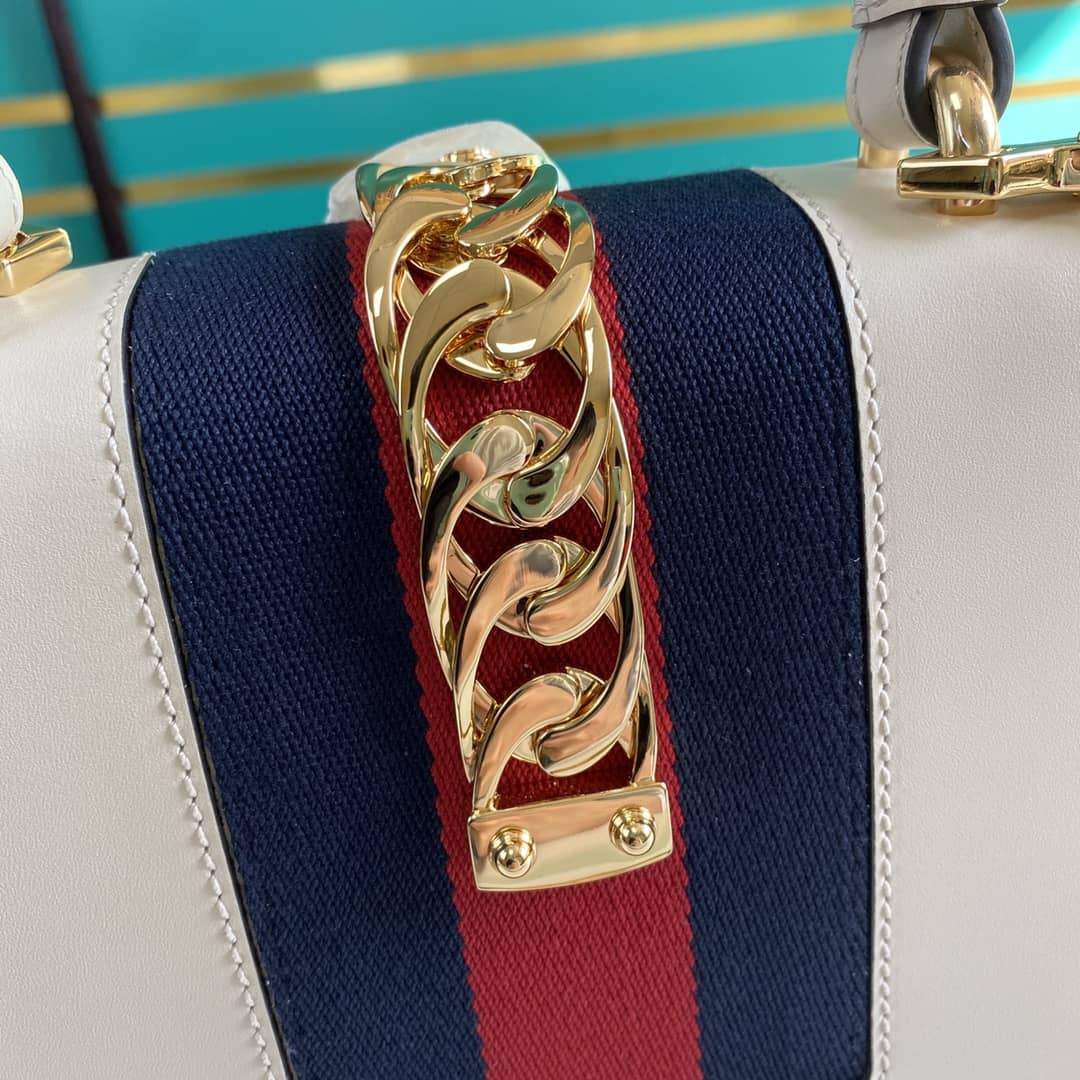 Gucci Womens Sylvie Leather Mini Bag Replica 470270