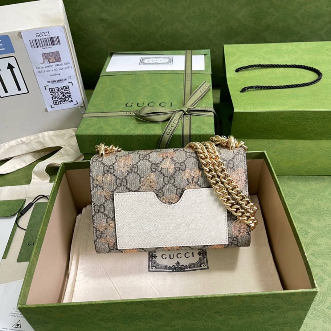 Gucci Crossbody Dupe Padlock Small GG Chain 409487