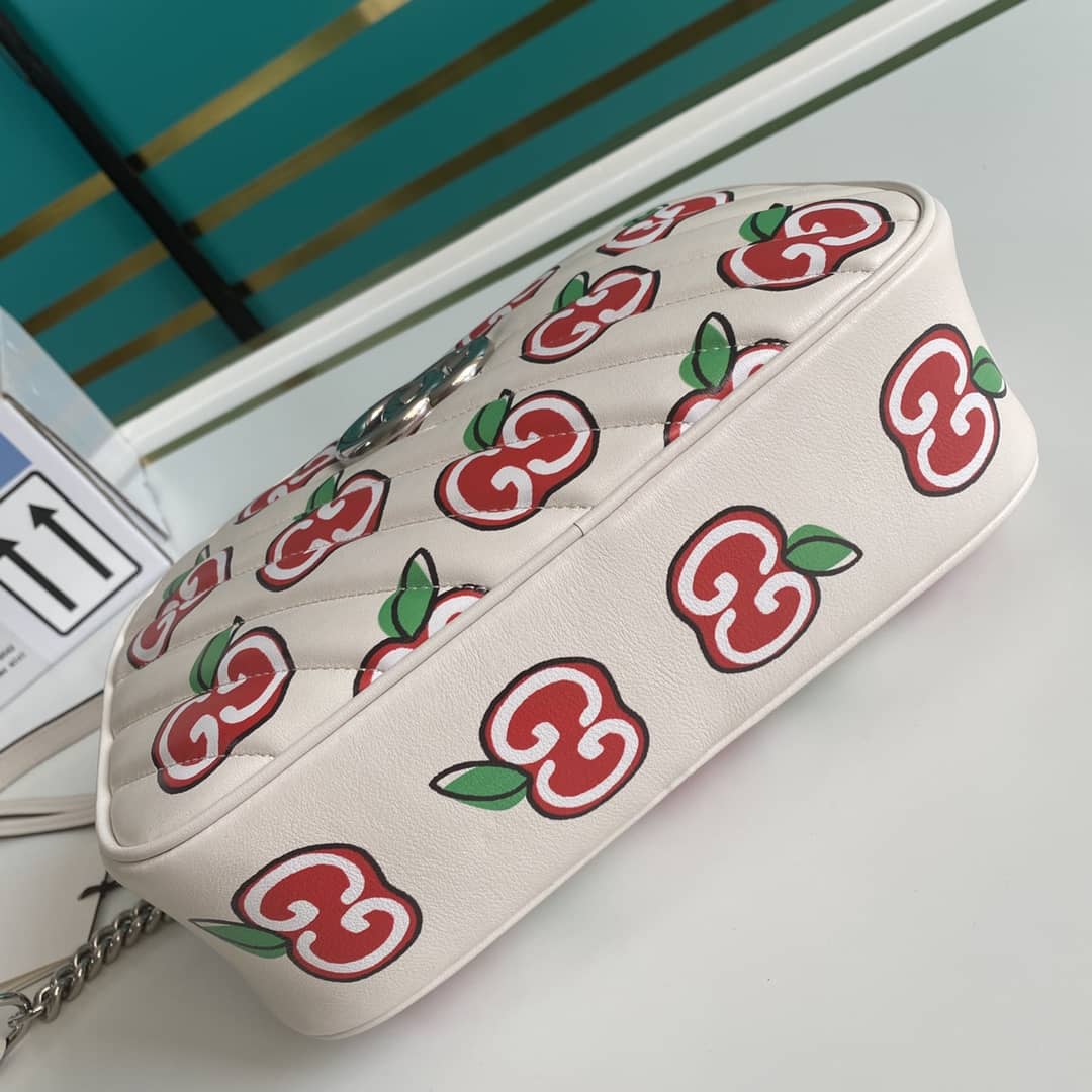 Gucci Marmont Dupe GG Small Matelassé Shoulder Bag Replica 447632