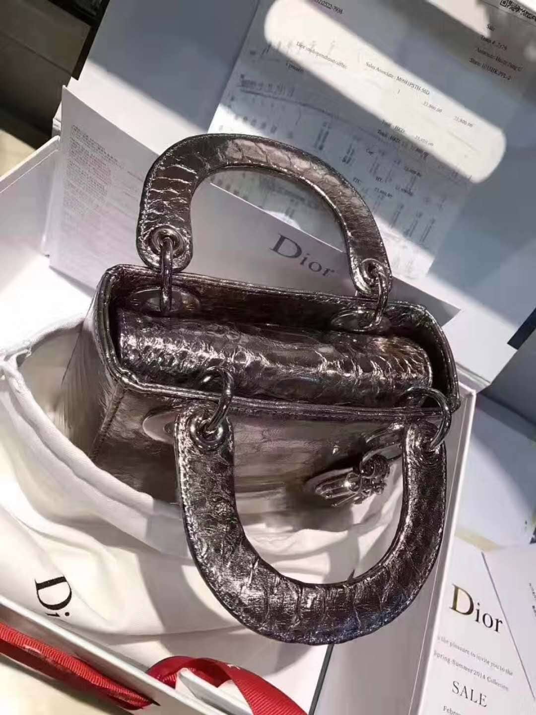 Christian Dior Lady Dior 17CM Replica Bag