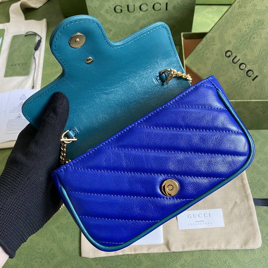 Gucci Marmont GG Mini Chain Shoulder Bag Replica 574969