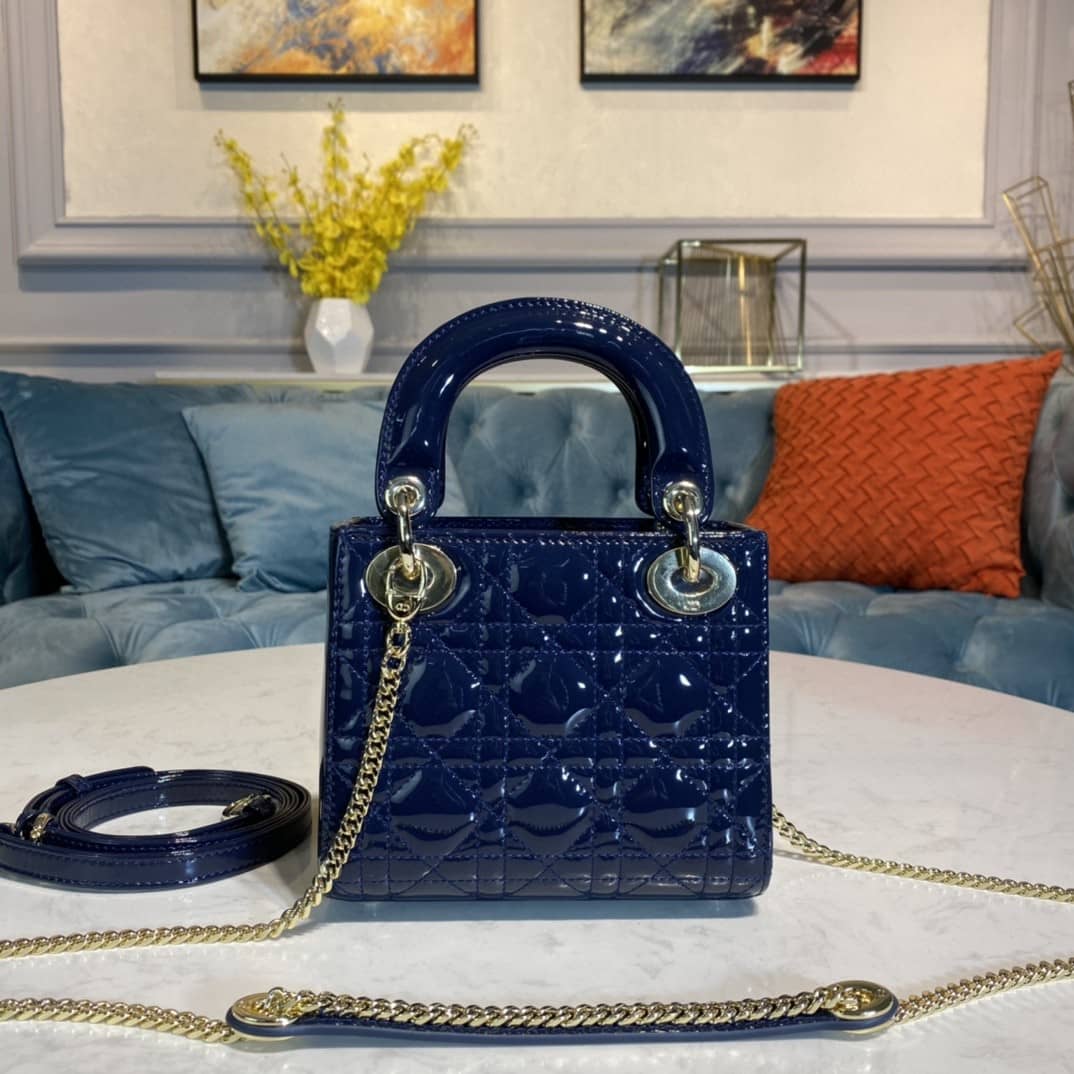 Christian Dior Lady Dior 17CM Replica Bag