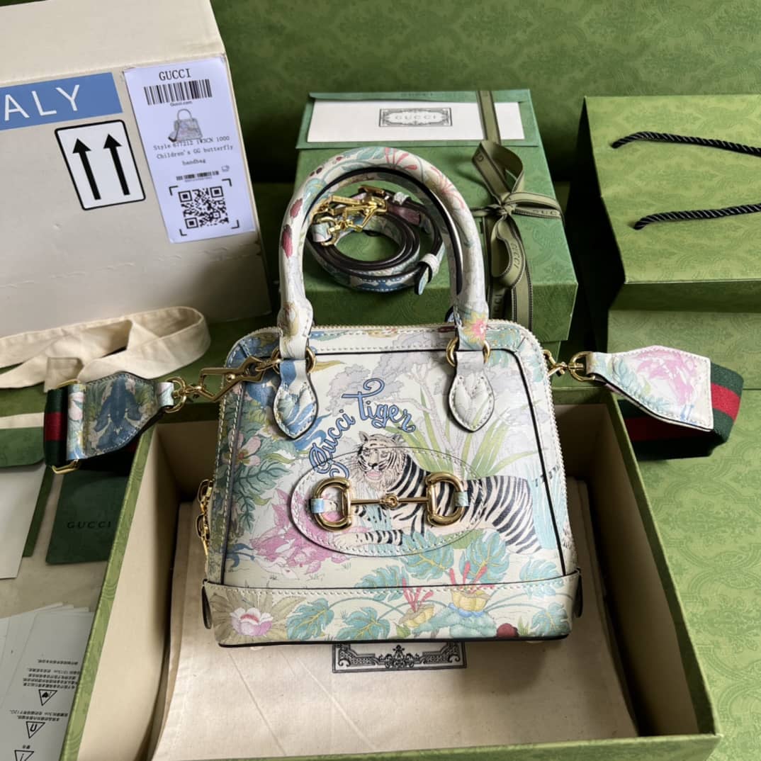 Gucci Horsebit Bag Dupe Tiger 1955 Mini Bag 677212