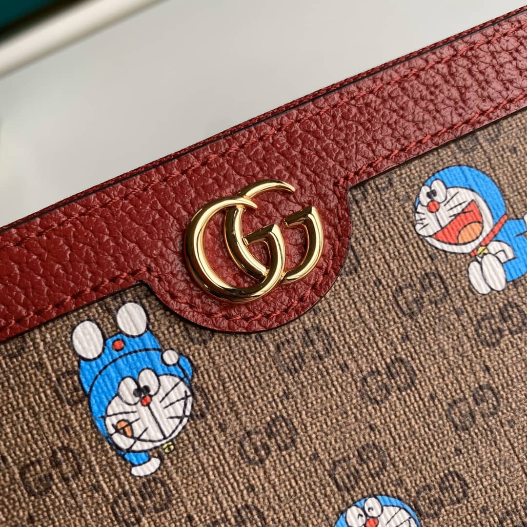 Gucci x Doraemon Zip Around Wallet Replica 647787