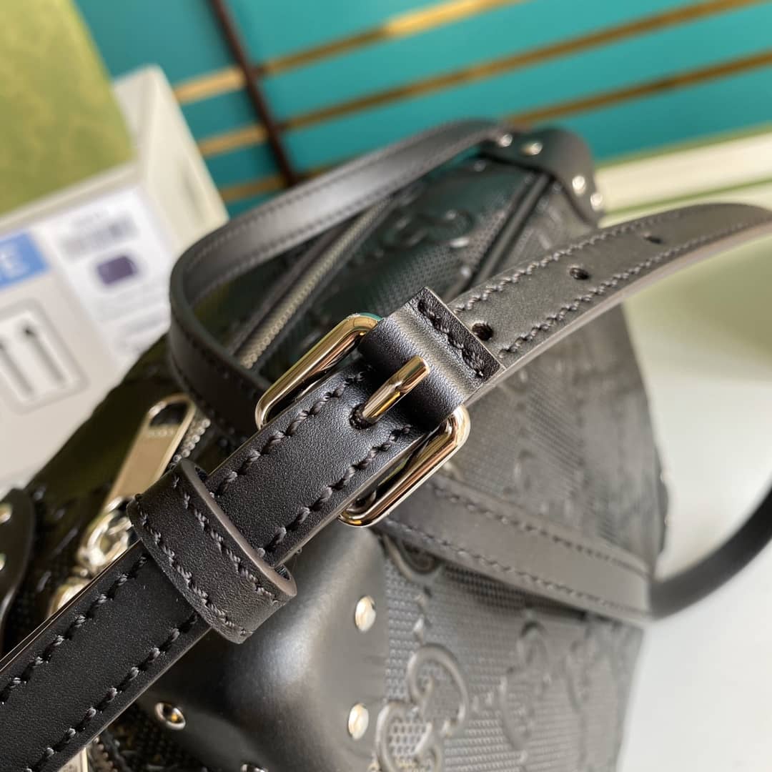 Gucci Supreme GG Leather Square Shoulder Bag Replica 626363