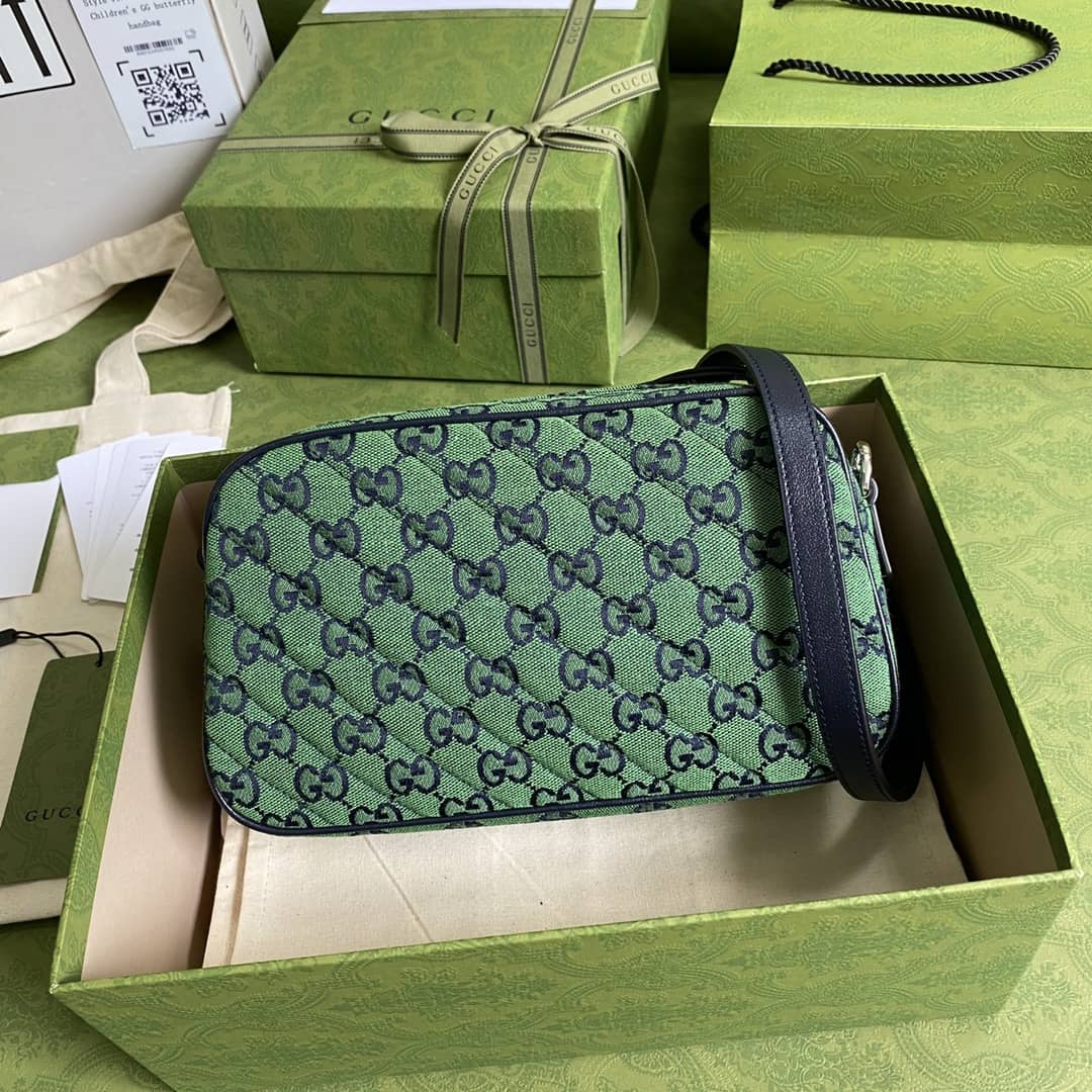 Gucci Marmont Dupe GG Small Matelassé Shoulder Bag Replica 447632