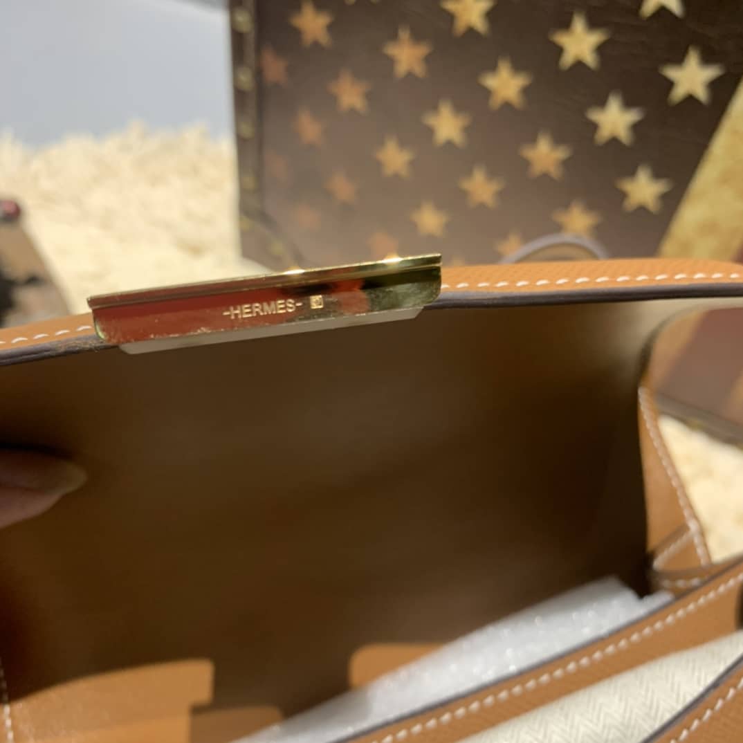 Hermes Replica Constance Bag 18CM Epsom Leather