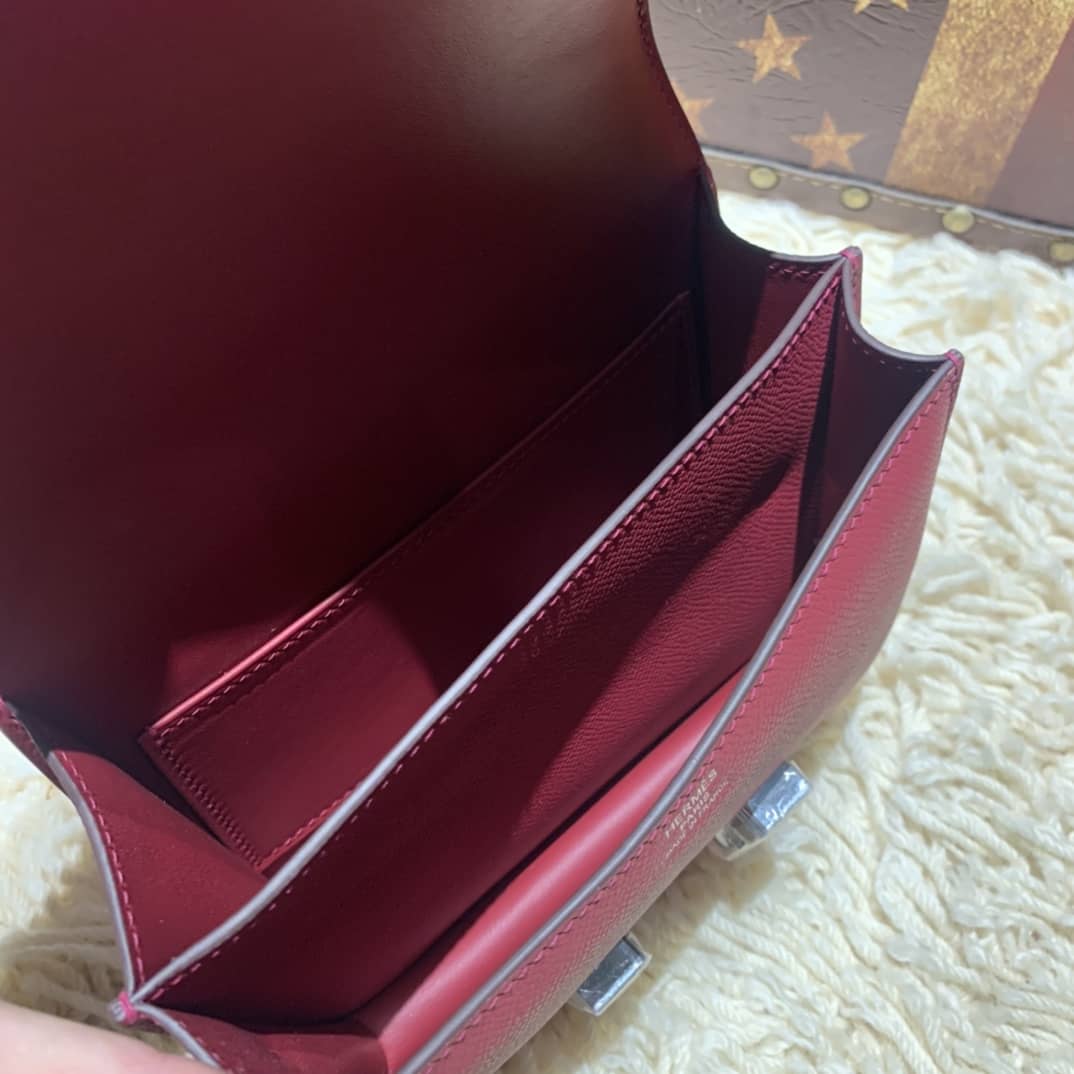 Hermes Replica Constance Bag 18CM Epsom Leather