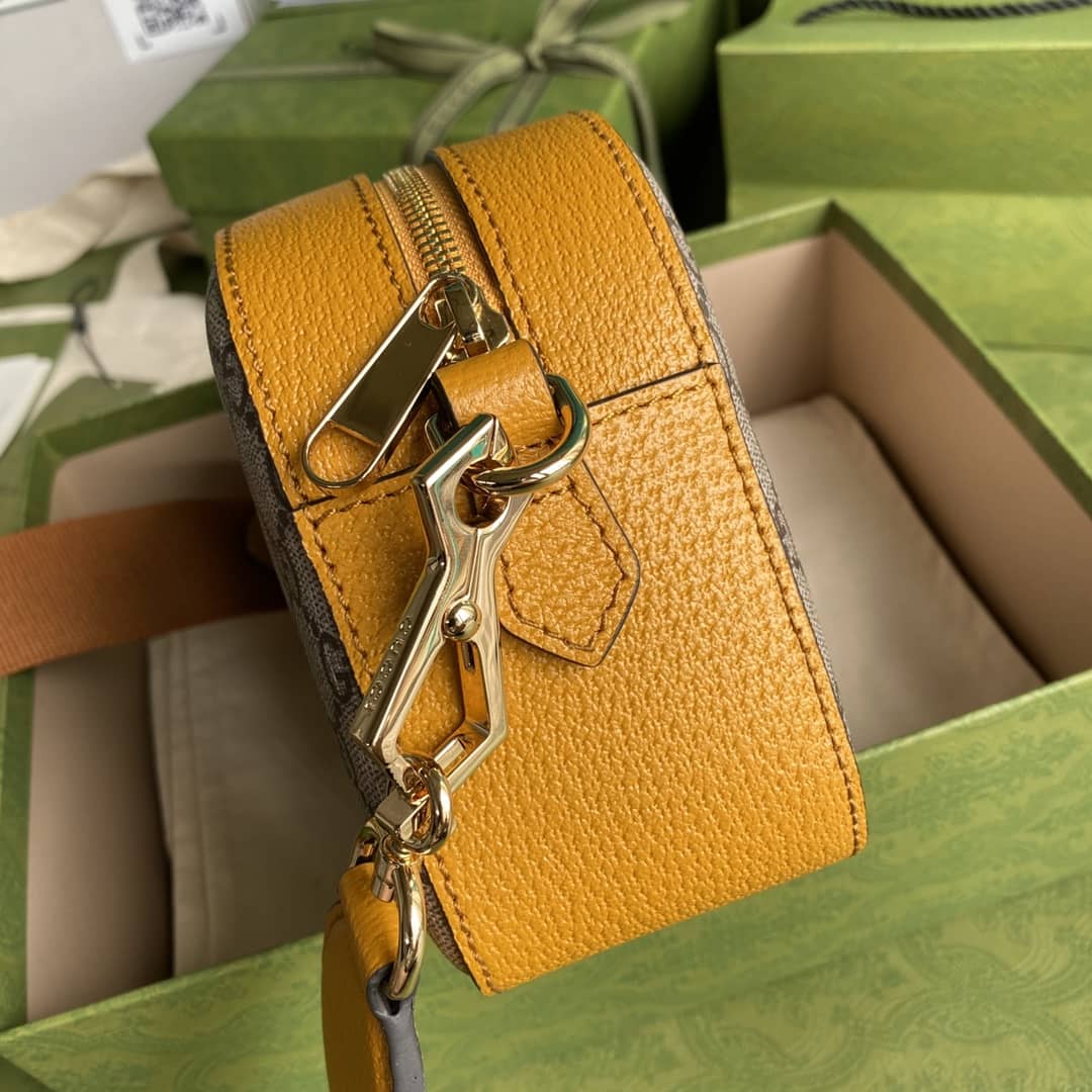 Gucci Exo-Kai Teddy Bear Supreme GG Canvas Shoulder Bag Replica 574886