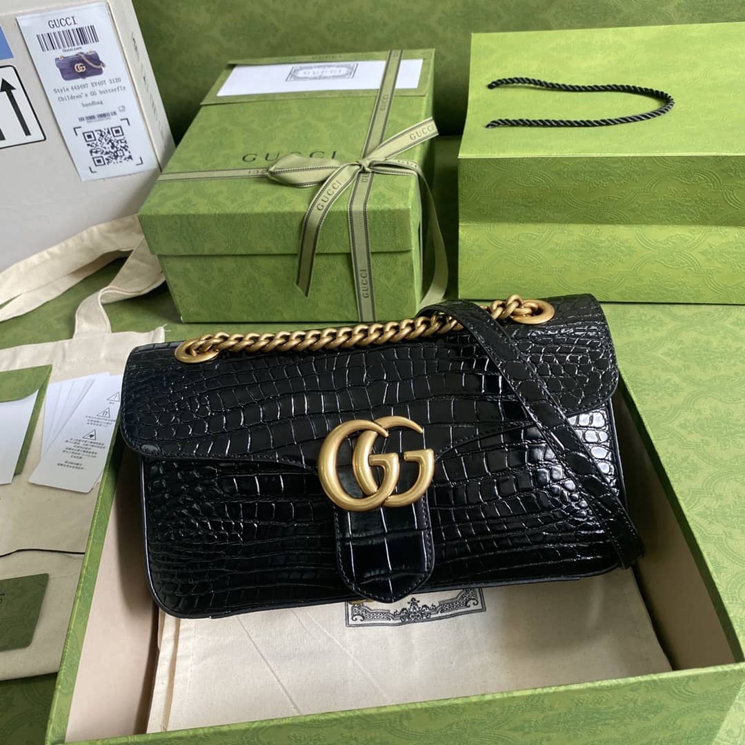 Gucci Marmont GG Small matelassé Shoulder Bag Replica 443497