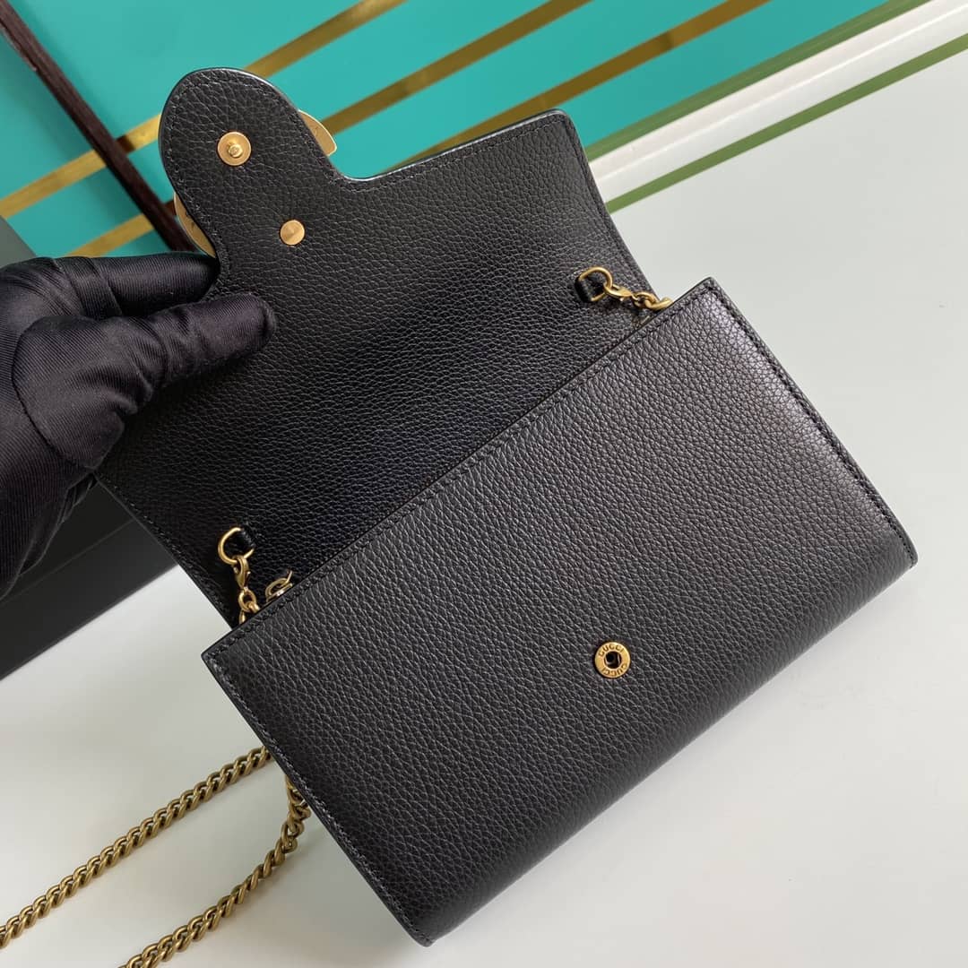 Gucci GG Marmont Shoulder Bag Chain Wallet Replica 401232