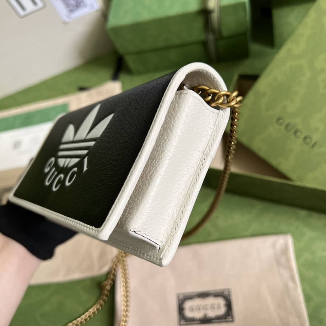 Adidas x Gucci Wallet With Chain 621892 Replica Crossbody Bag