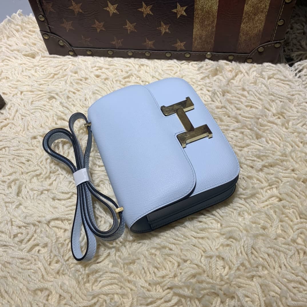Hermes Replica Constance Bag 18CM Epsom Leather