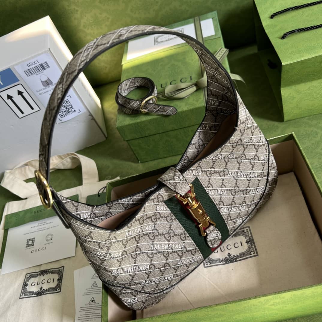 Gucci Jackie Bag Dupe X Balenciaga The Hacker Project Jackie 1961  636706