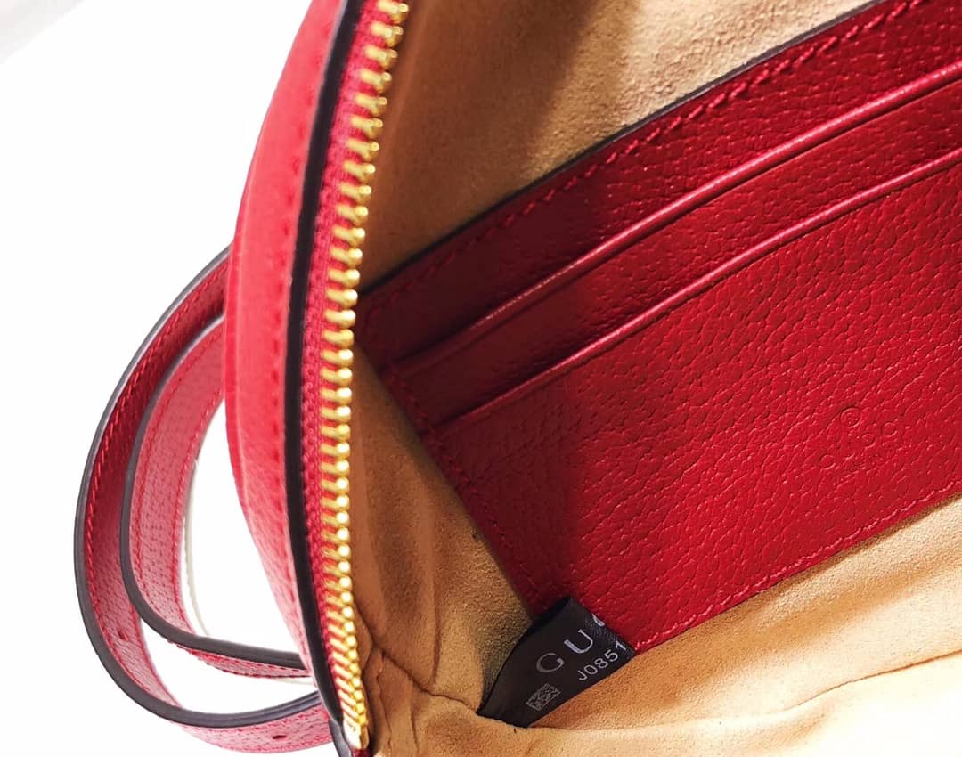 Gucci Ophidia GG Flora Mini Replica Backpack Red 598661