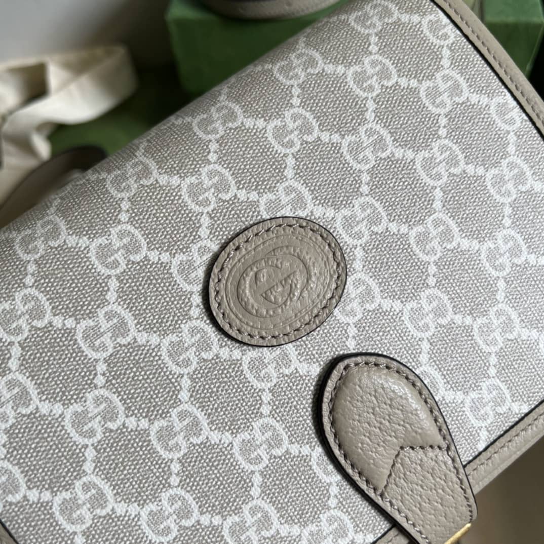 Gucci Mini Shoulder Crossbody Bag With Interlocking 671620 Replica